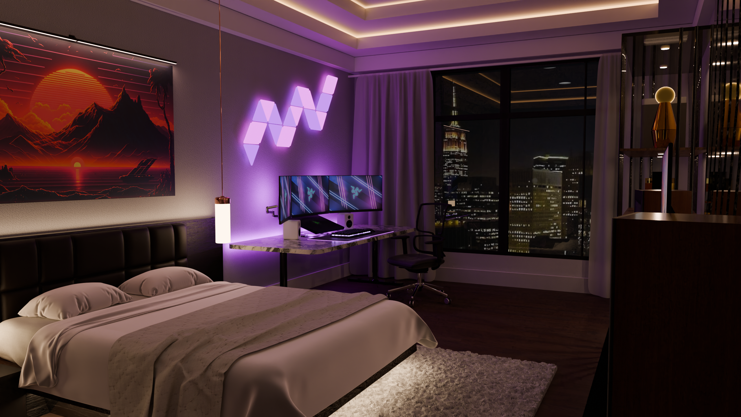 All assets modelled from scratch